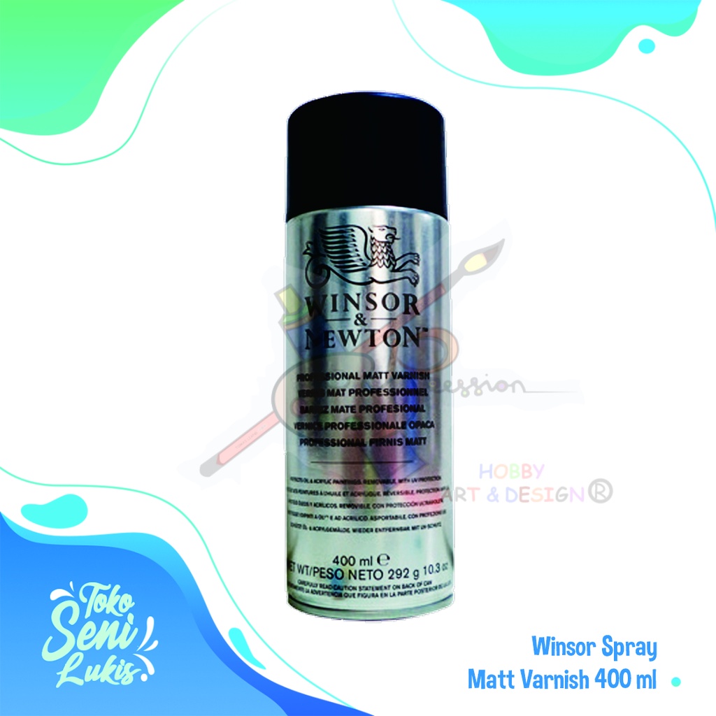 

WINSOR PROFESIONAL SPRAY MATT VARNISH 400 ML