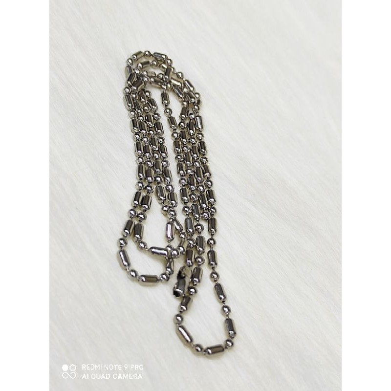 Kalung Bambu Merica panjang 60cm ukuran 2.4 | 3.0