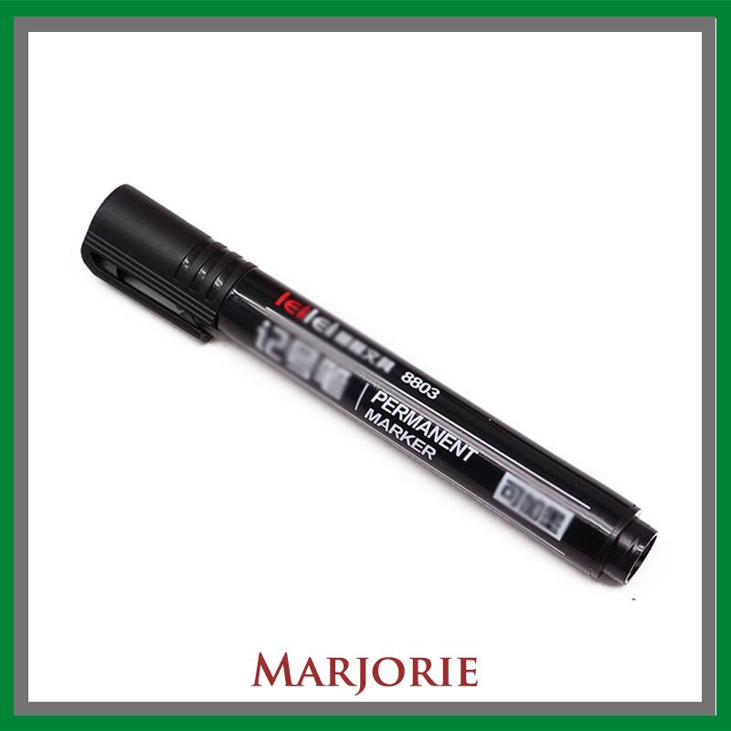 Permanent Marker Spidol Permanen Round Tip Joyko Refillable-MJD