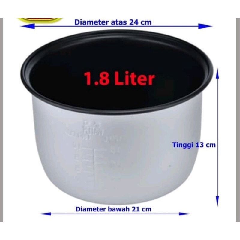 Panci Magic Com / Panci Rice Cooker /Panci MCM  Miyako Original type MCM 507,508,528