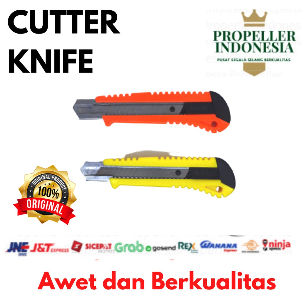 Pisau Cutter Pisau Potong Akrilik Cutter Knife Serbaguna