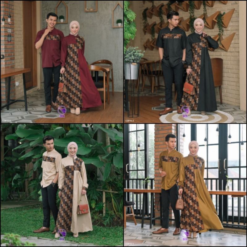 Couple Batik Gamis Syari Terbaru Best Seller 2022 Shopee Indonesia