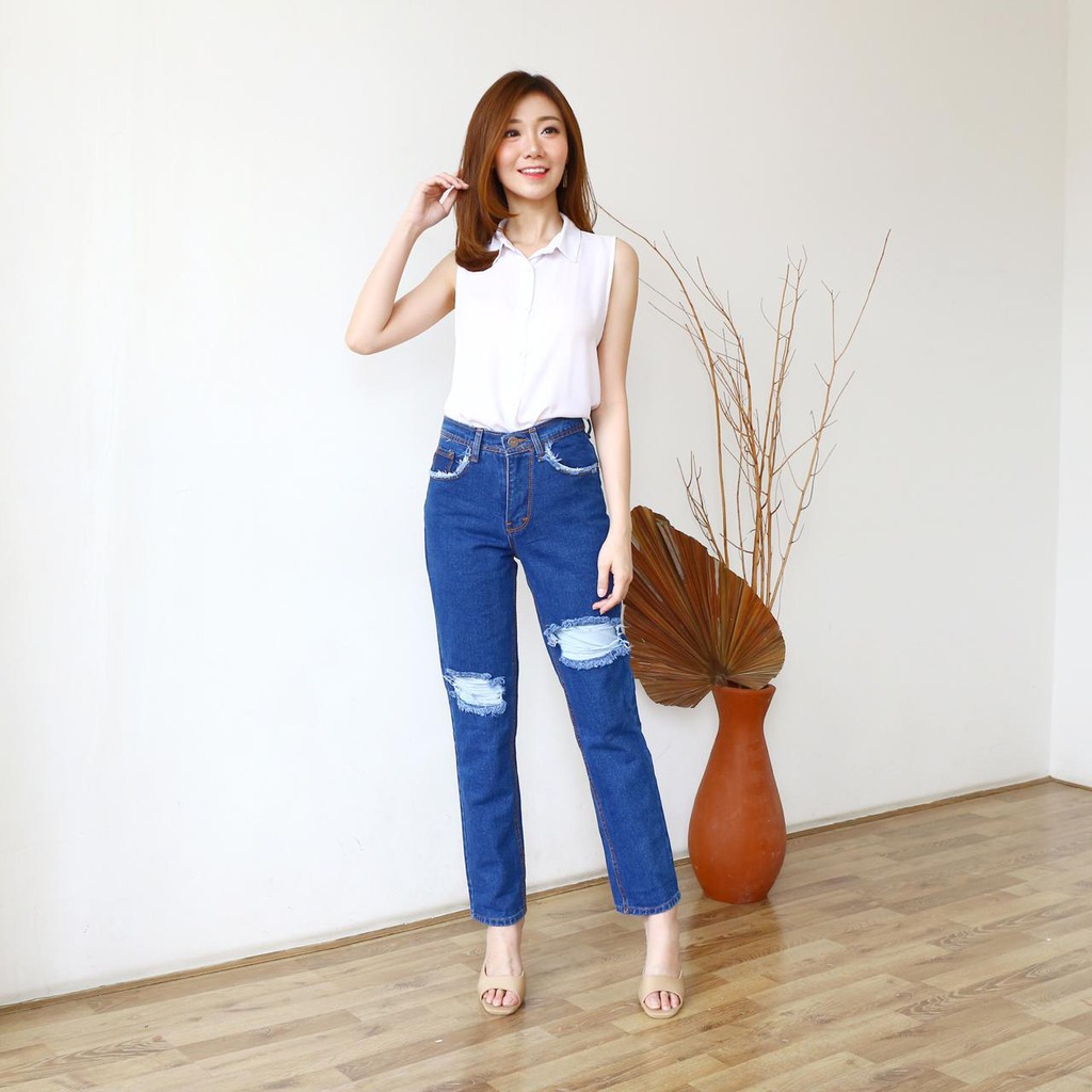 FWR - 27-34 Monna Ripped Jeans Furing