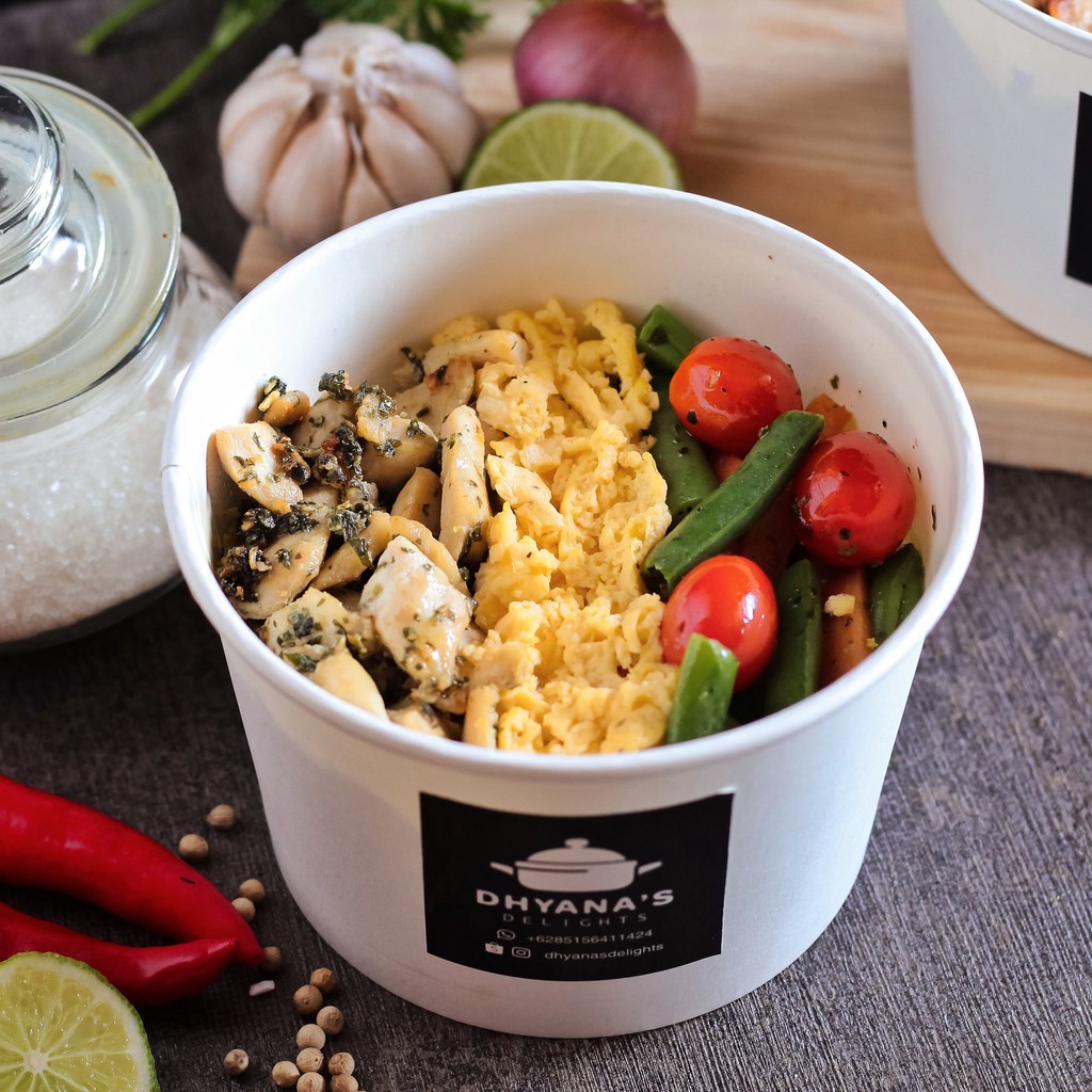 

Cilantro Chicken Rice Box Nasi Kotak