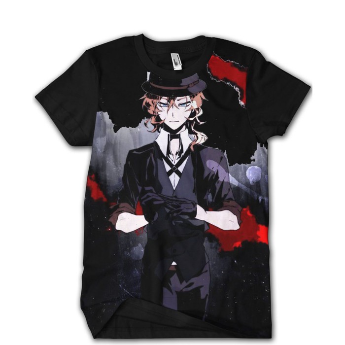 PROMO Kaos 3D Anime Chuuya Nakahara