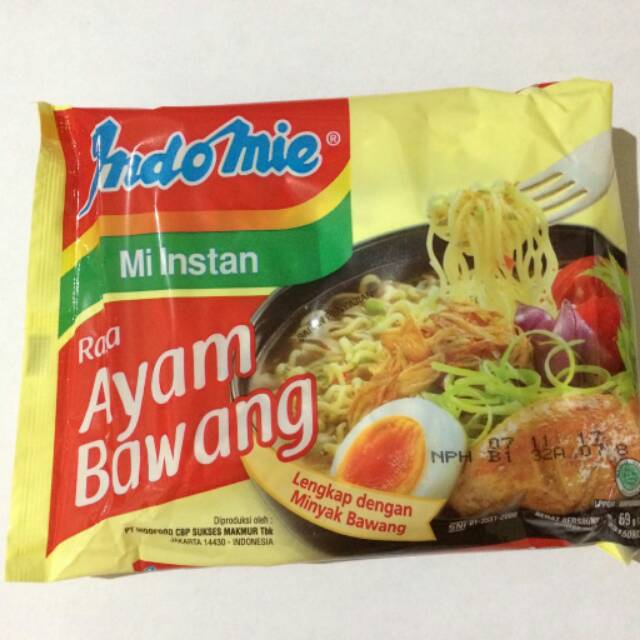 

Indomie rasa Ayam Bawang 1pcs
