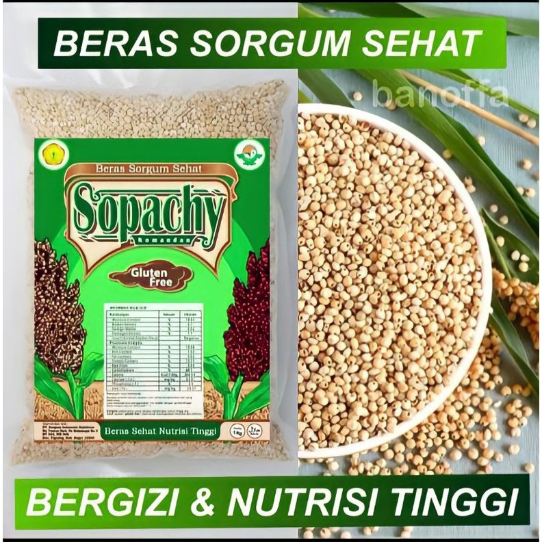 BERAS SORGUM SEHAT 1KG [SOPACHY]