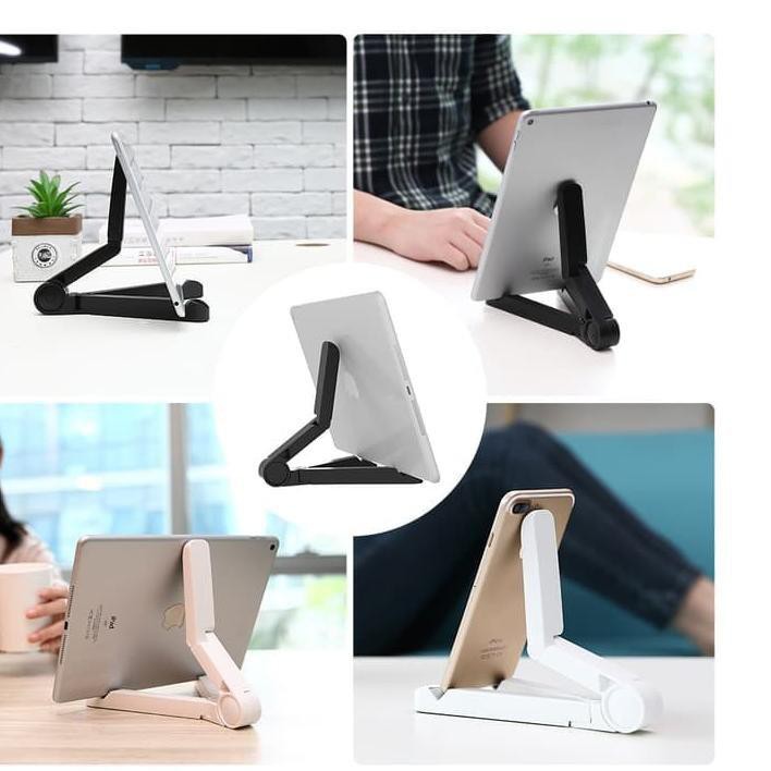 PROMO CUCI GUDANG ! JUAL RUGI ! Portable Stand Holder UNIVERSAL Tablet Hp Handphone