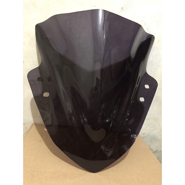 Visor - Wiendshield Ninja 250 Fi Hitam Smoke Polos