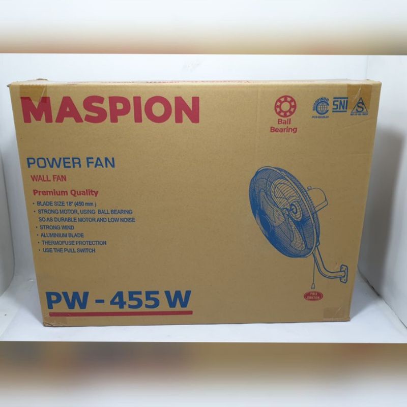 Kipas Angin Dinding Maspion PW-455W