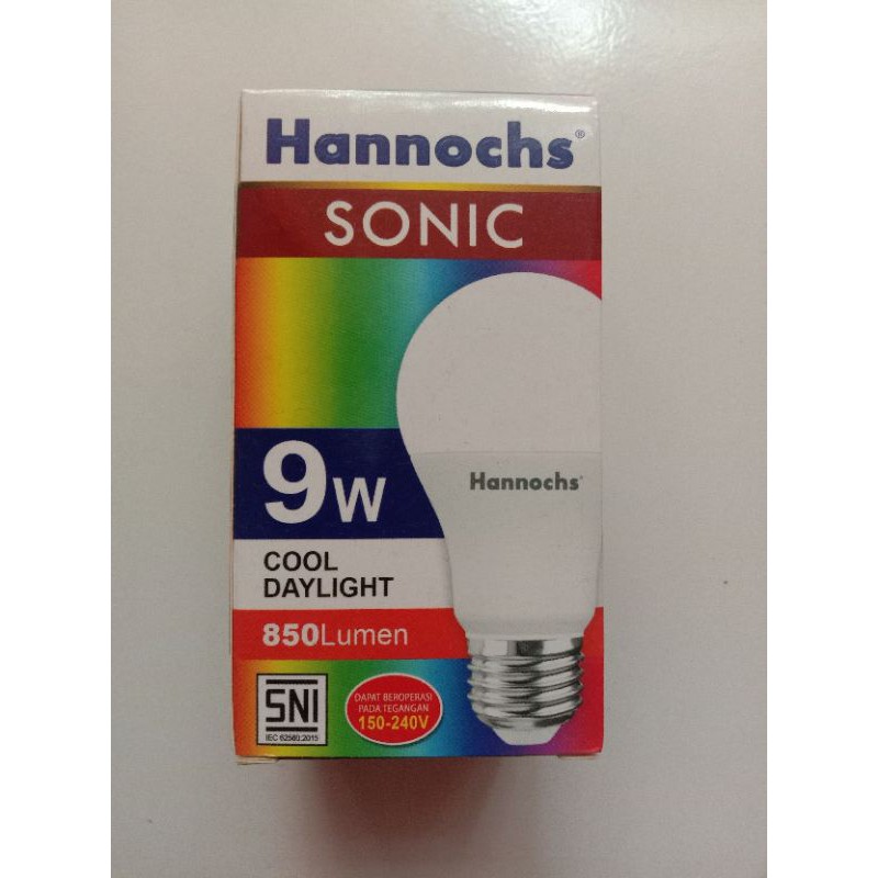 Hannochs Sonic 9 Watt Hannochs LED 9 Watt Lampu LED Hannochs 9 Watt
