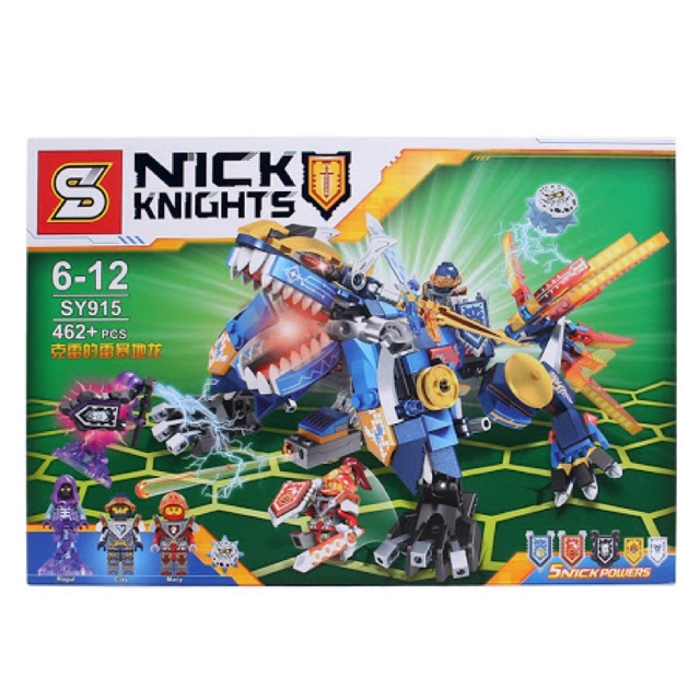 Lego Nexo Knights SY 915 Clay Dragon mech