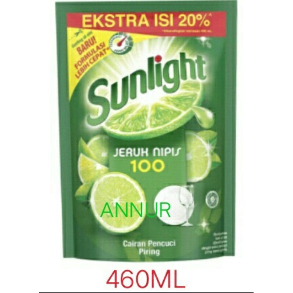 Sunlight jeruk nipis 460ml