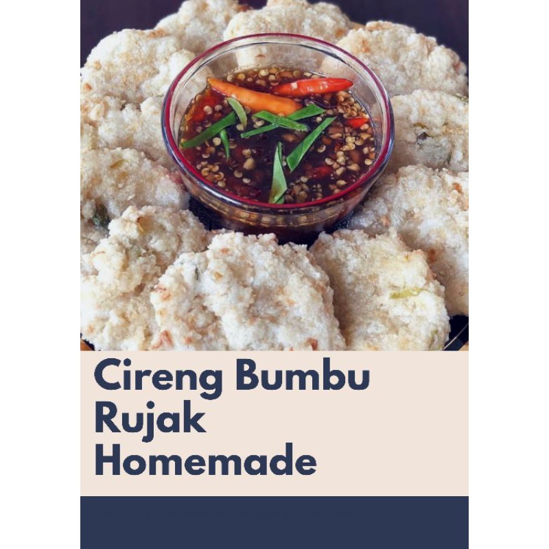 

Cireng Bumbu Rujak Homemade