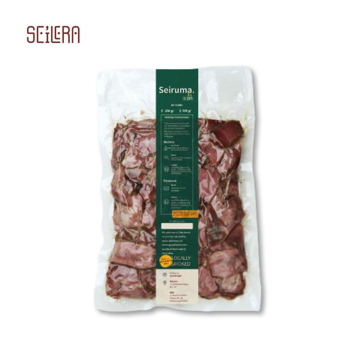 

Makanan Beku | Seiruma - Sei Lidah / Lidah Sapi Asap (500 Gram) + Sambal Lu'At