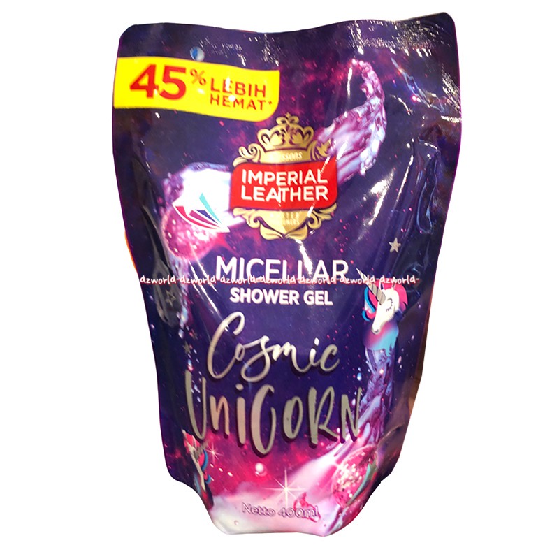 Cussons Imperial Leather 400ml Micellar Shower Gel Mermaid Magic Cosmic Unicorn Refill Isi Ulang Sabun Mandi Showergel Cusson