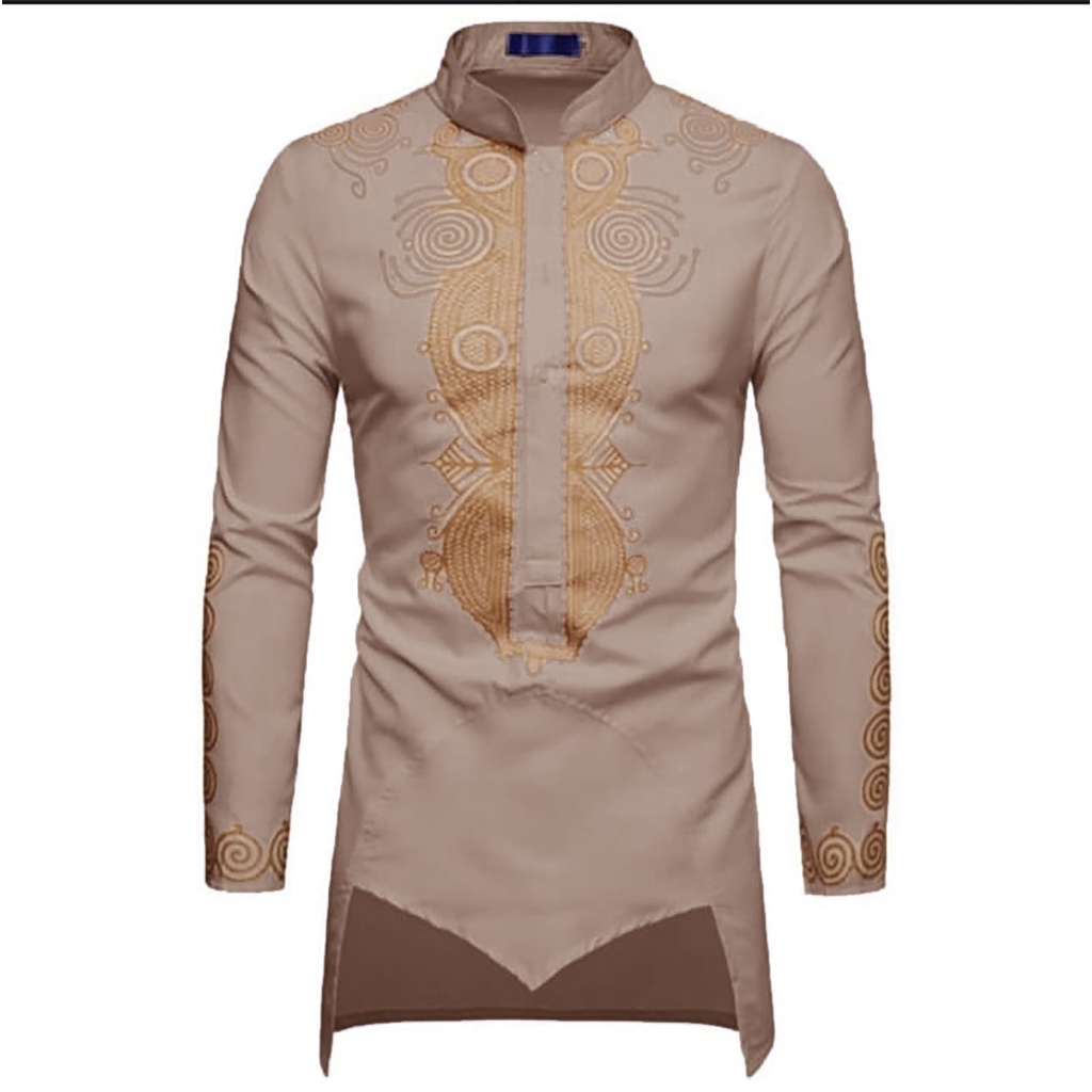KIYOWO-Baju Muslim Pria Koko Irfan Lengan Panjang