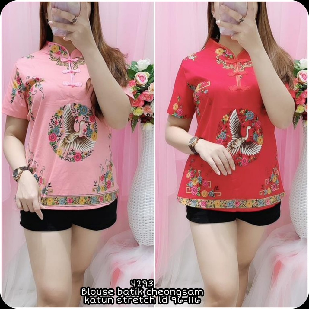 blouse batik cheongsam new arrival