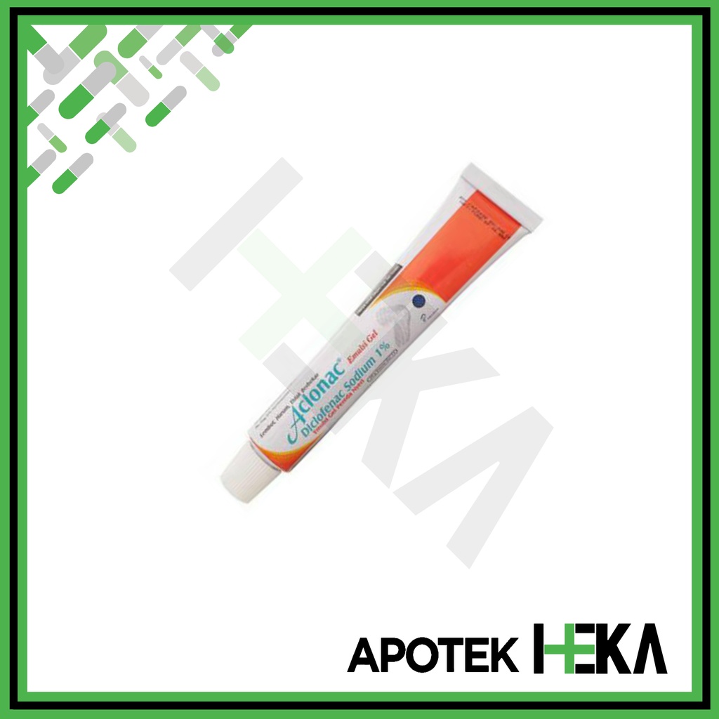 Aclonac Emulsi Gel 20 g - Krim Pereda Nyeri (SEMARANG)