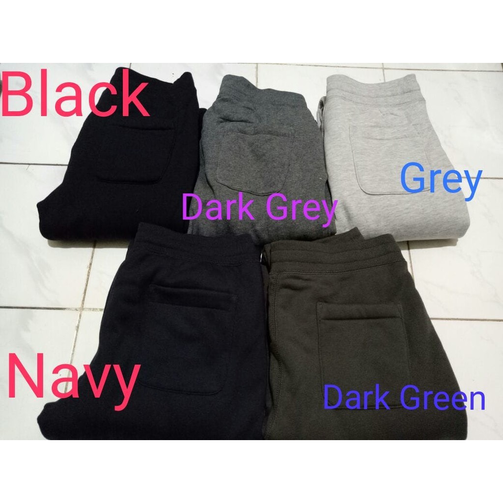 Terlaris Celana Pria UNIQLO BLOCKTECH SWEATPANTS BULU CELANA TRAINING MUSIM DINGIN ORIGINAL Terbaru