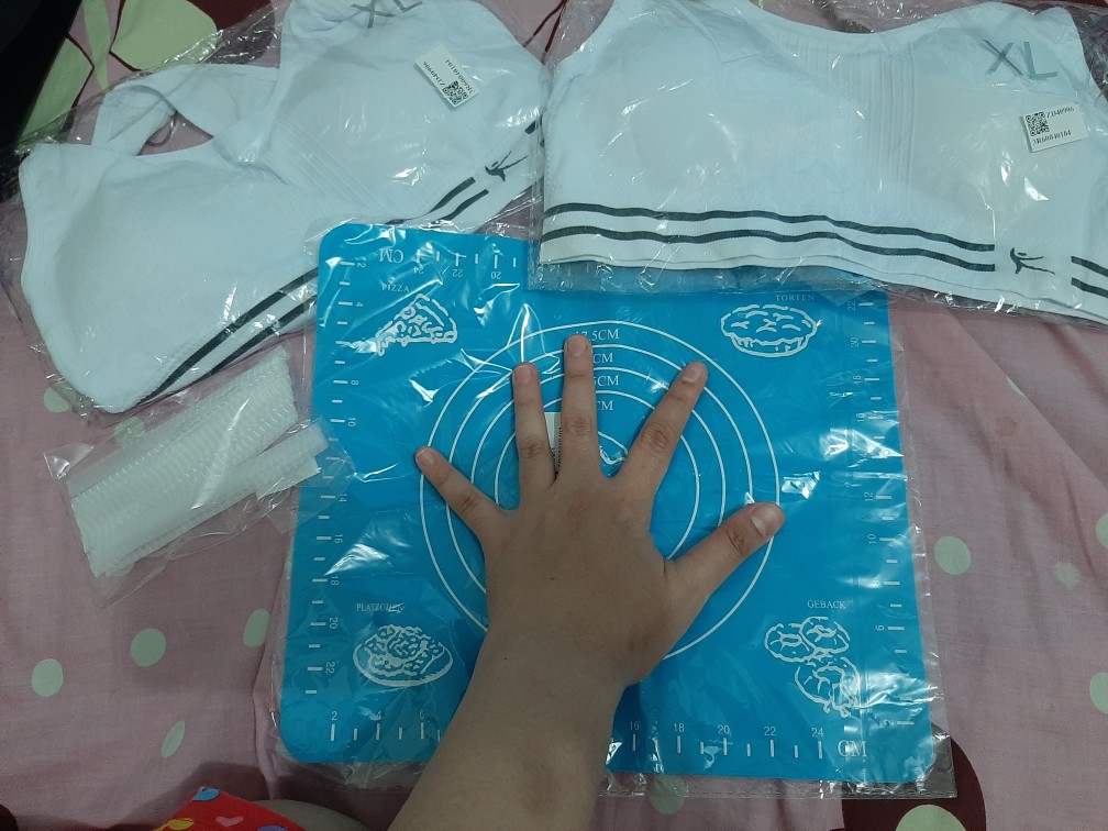 [bayar Di Tempat]silpat Silikon / Non Stick Silpat Silicone Baking Mat With Measurement Macaroon