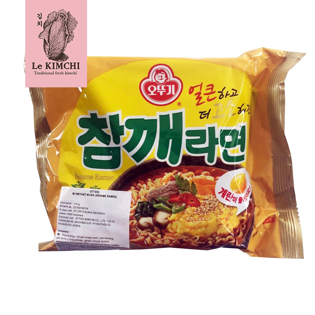 

Ottogi - Sesame Ramen - Mie Korea Wijen - Korean Ramen - Noodle