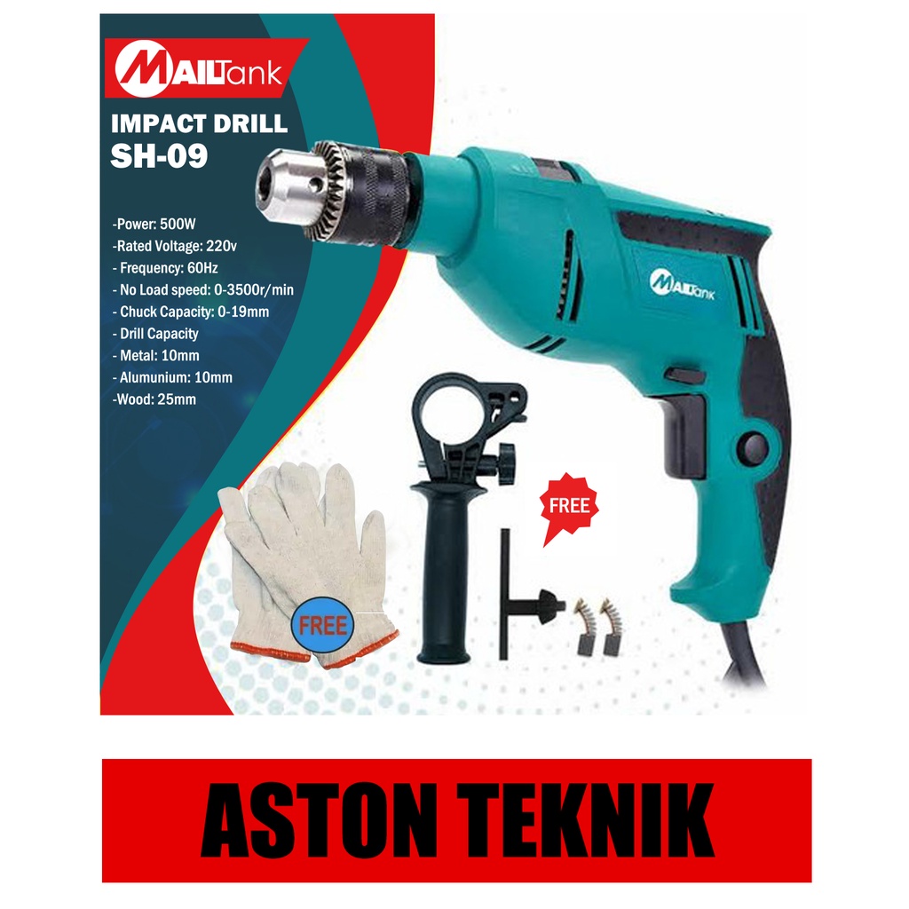 Mailtank Impact Drill SH-09 13 mm