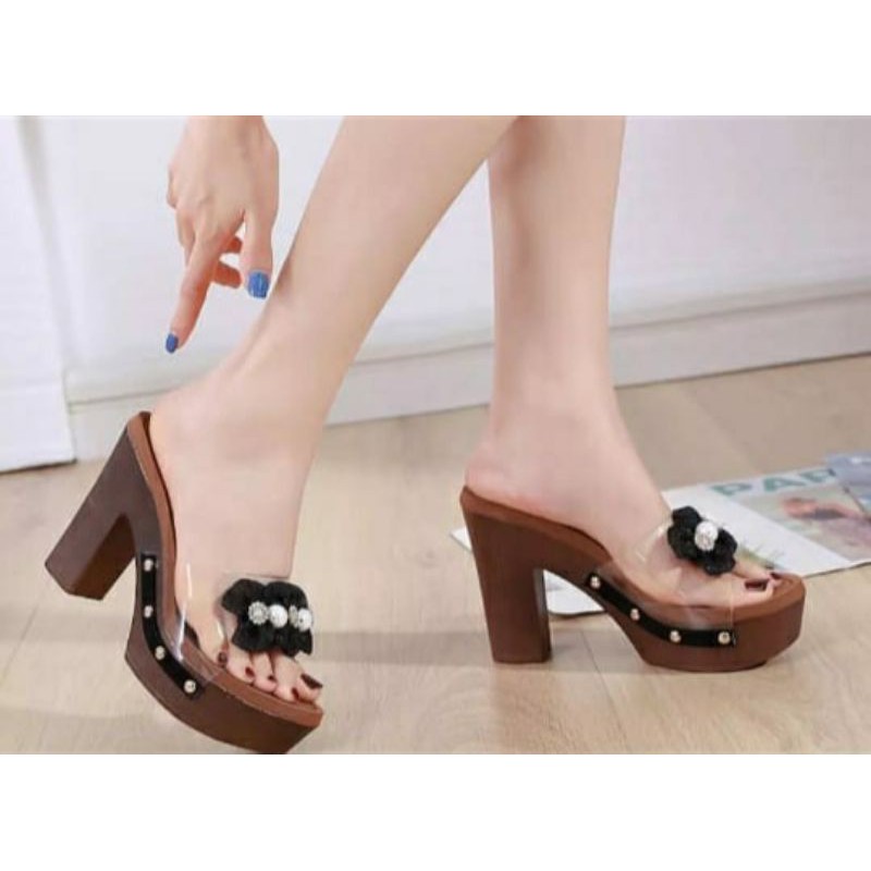 (03 UL) SANUSA IM 07 heels chunky pita mote