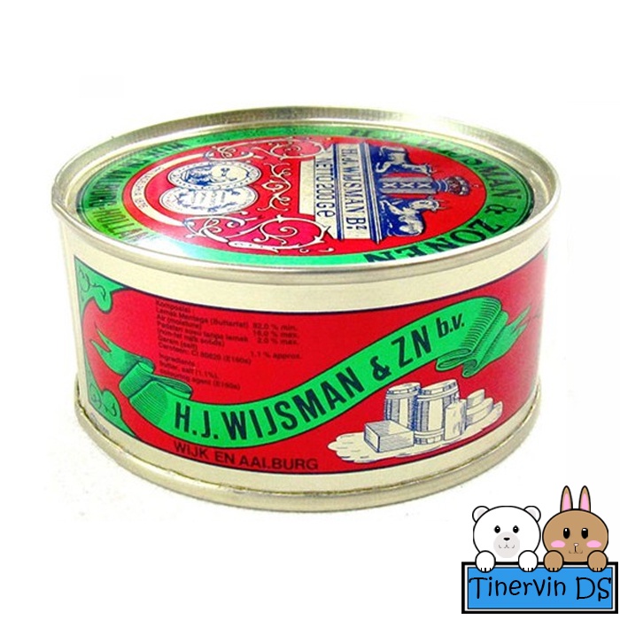

Mentega / Butter - Wijsman / Wisman - Kemasan KALENG 200 gr