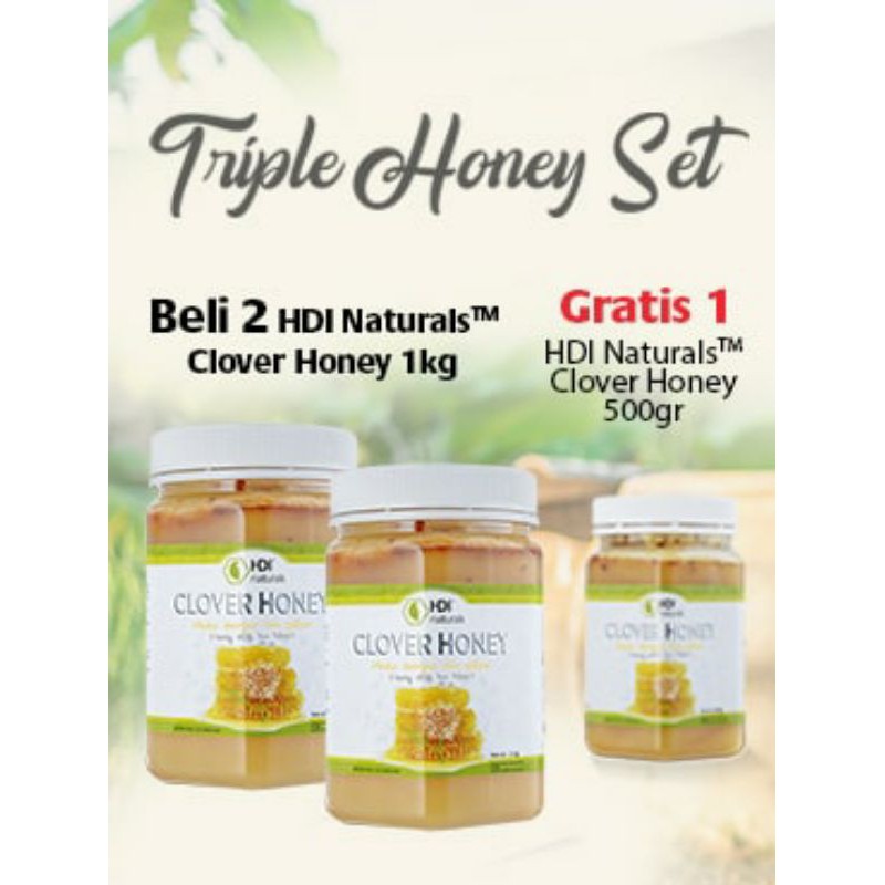 triple honey set