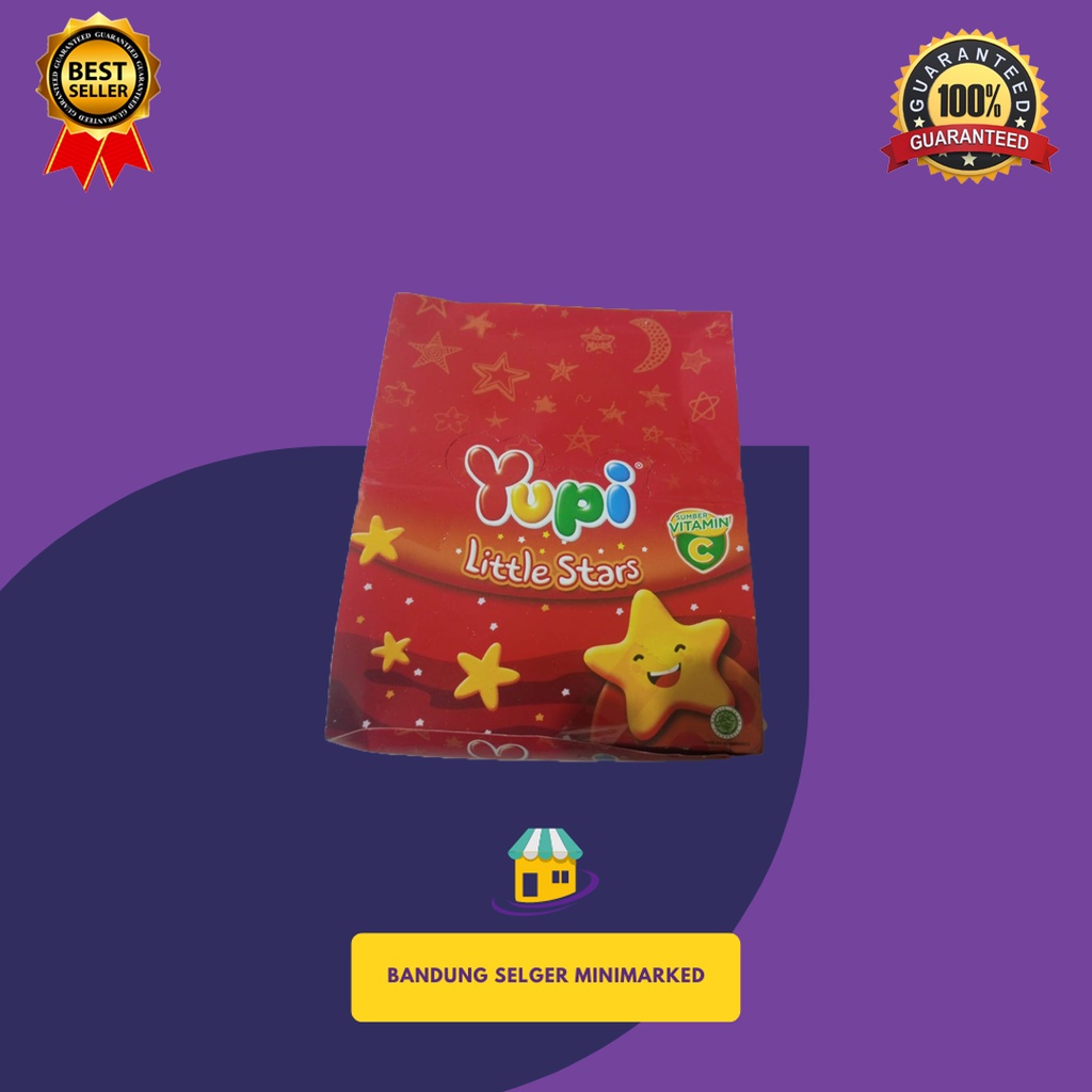 

YUPI PERMEN LITTLE STARS VIT C 1 BOX