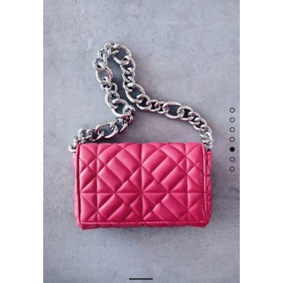 Zara Quilted Chain bag