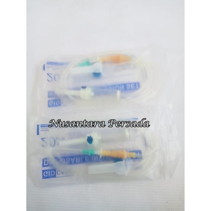 Selang Infusion Set Dewasa Gidcare Disposable