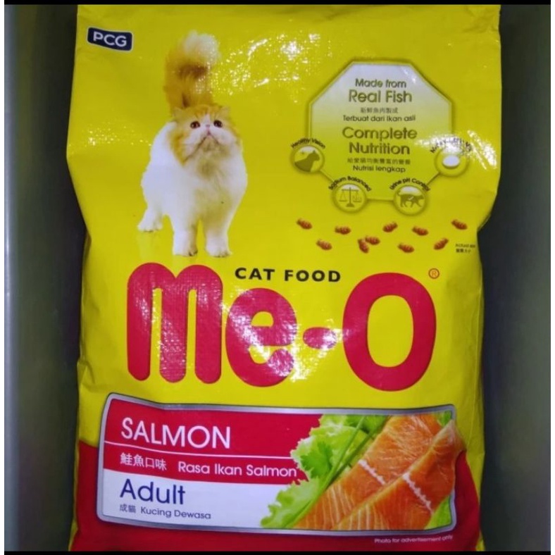 Meo Salmon Adult Repack 500g / Makanan Kucing Dewasa Me-o Salmon