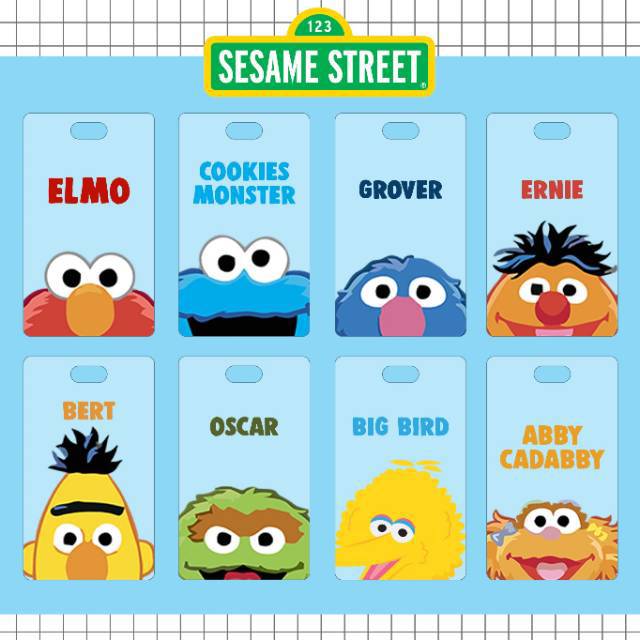 Bagtag sesame streets custom nama