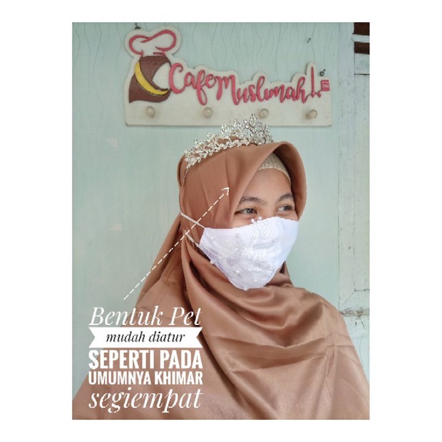 Gaun Akad Syari/Gaun Muslimah/Gaun walimah/Gaun putih/Dress Pengantin/Gaun Pengantin Syari