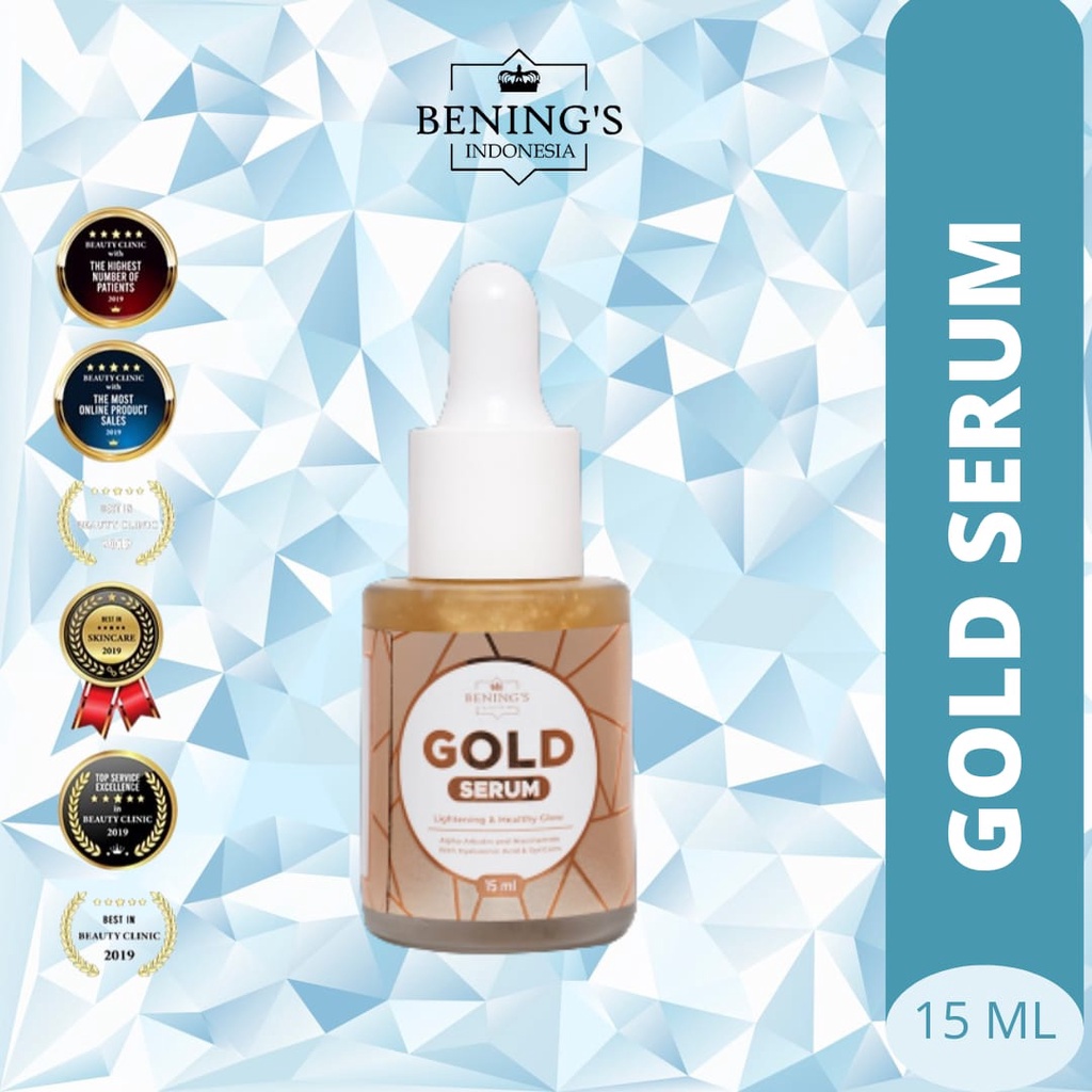 GOLD SERUM BENING'S SKINCARE BY DR OKY PRATAMA