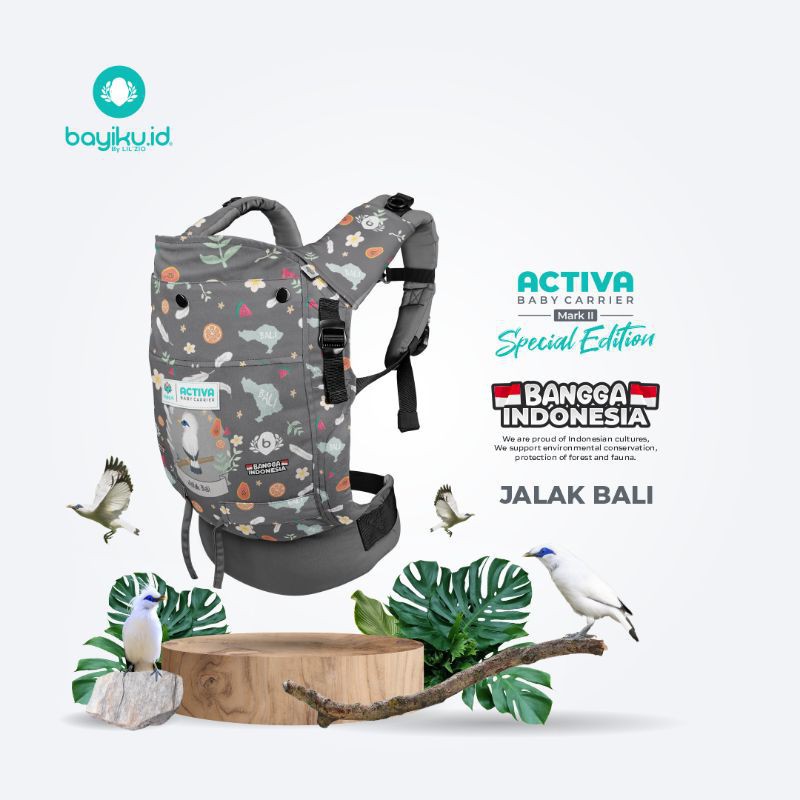 Gendongan Bayi Activa Baby Carrier SSC - Merk Bayiku.id Original