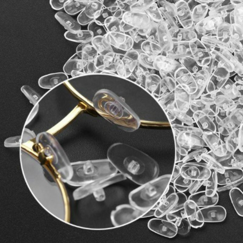 Nosepad Silikon murah Karet Penyangga hidung/ Bantalan Hidung Kacamata