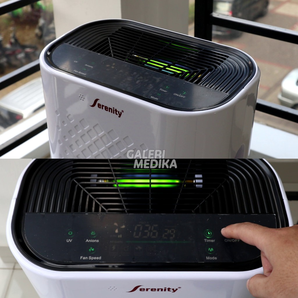 Serenity Negative ION Air Purifier AP-8000 - Alat Penjernih Udara