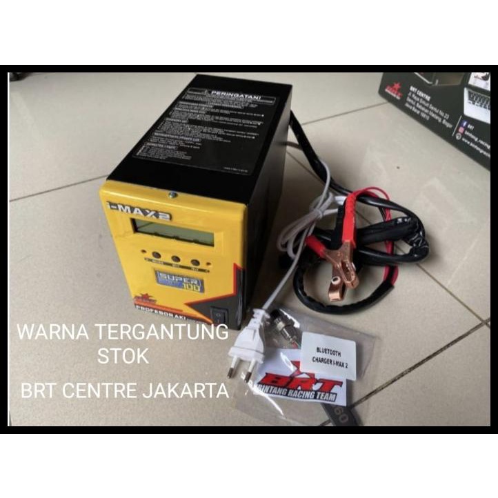 Smart Charger Cas Aki Accu Brt I-Max 2 100 Ampere Ah Mobil Motor