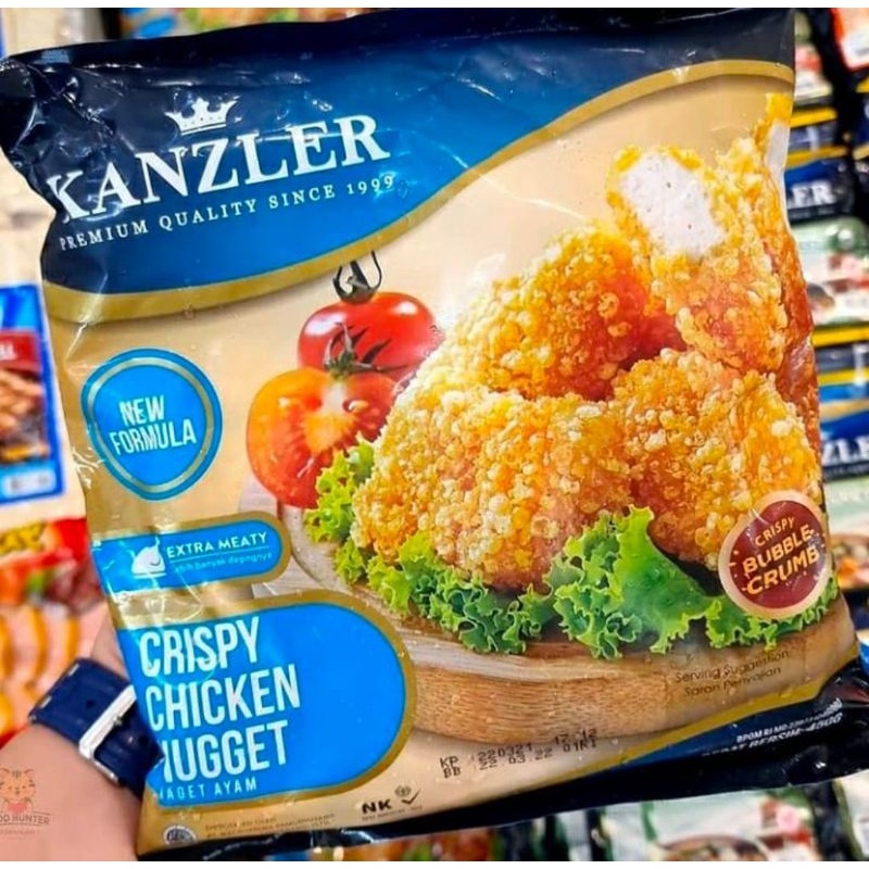 

(HANYA SESAMA PONTIANAK) NUGGET VIRAL KANZLER 450GR - CRISPY CHICKEN NUGGET