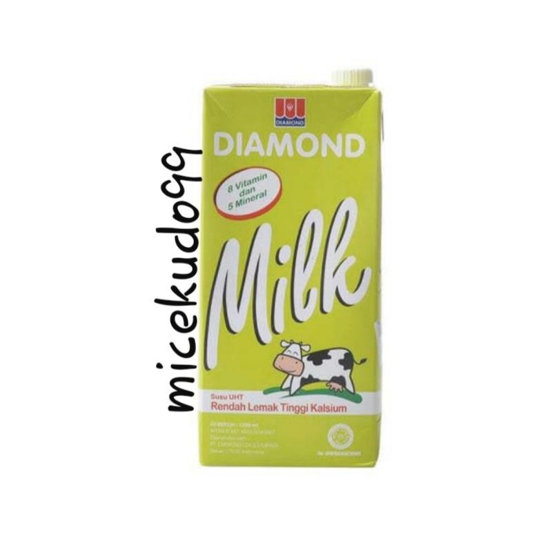 

SUSU UHT LOW FAT DIAMOND MILK 1 LITER