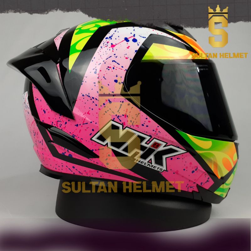 Helm Paket Ganteng NHK RX9  Special Edition Karel Winter Pink