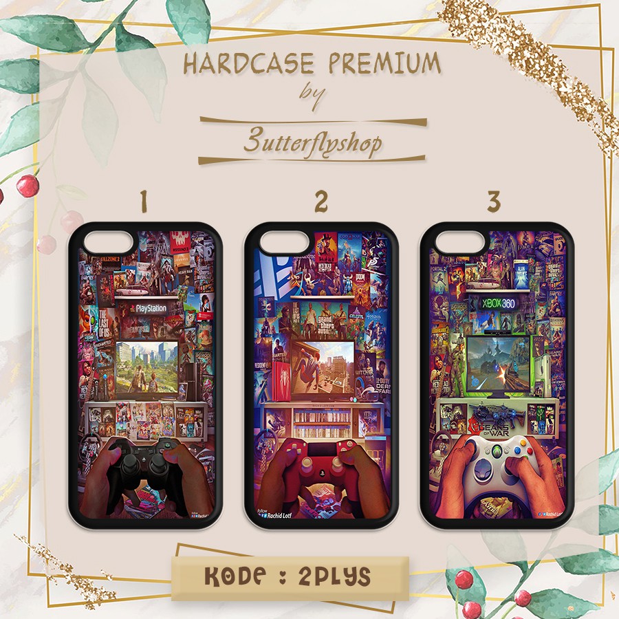 [HARDCASE] Play Station case Oppo Vivo Realme Redmi Xiaomi Samsung Iphone