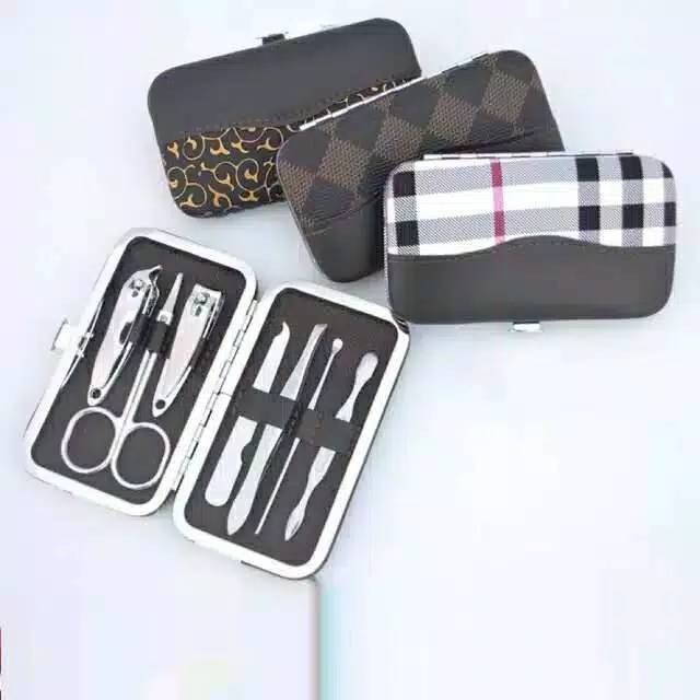 JOS054 Alat gunting kukuSet isi 7pcs. Alat Perawatan Gunting Kuku Dompet