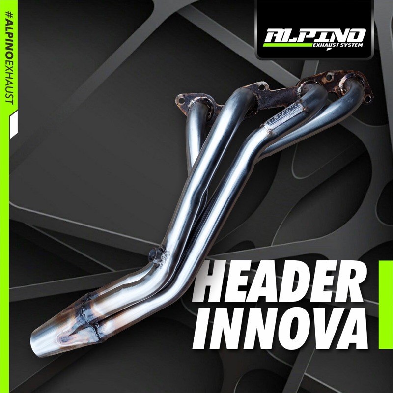 HEADER INNOVA BENSIN ALPINO EXHAUST