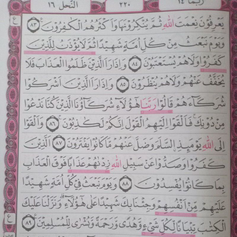 Quran Al Qiraah Waqfu Wal Ibtida A4 Besar