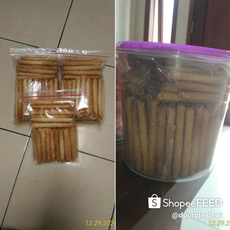 

gapit gulung per toples ukuran 5 Liter