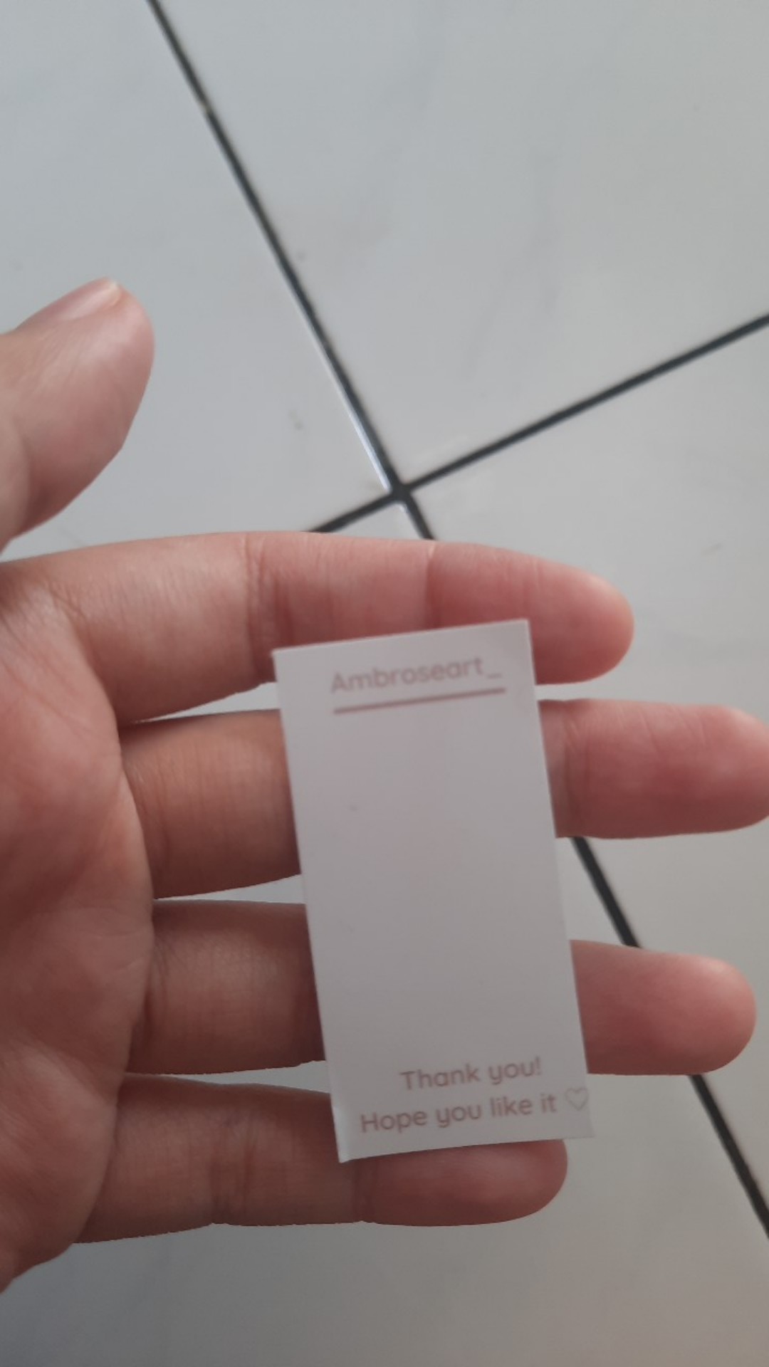 Hang Tag Custom Hangtag Label Merek Baju Jilbab Hijab Thrift 100 Pcs